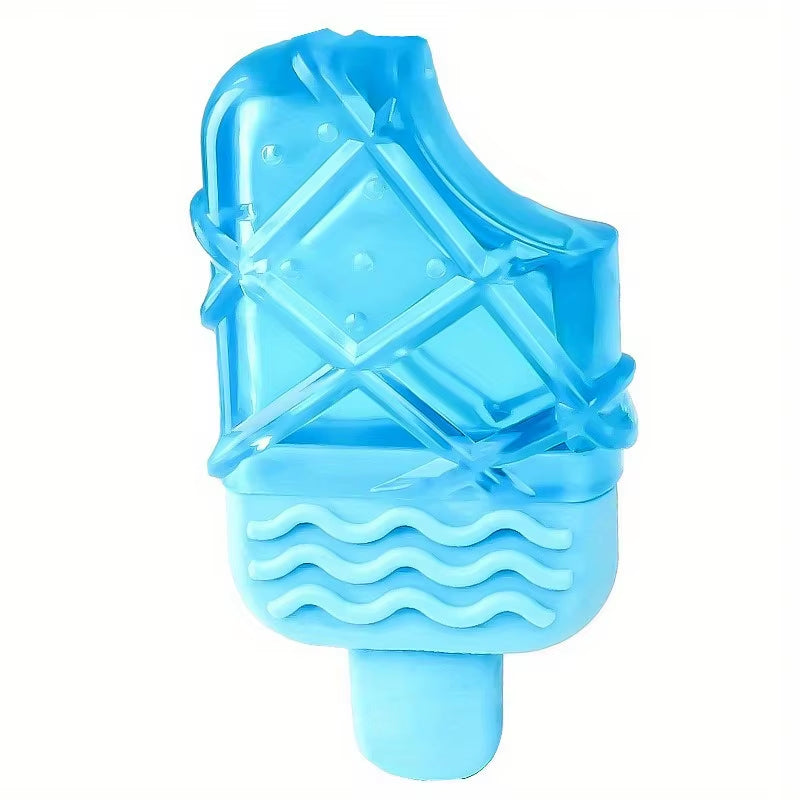Stay Cool This Summer with the Set of 3 Dog Toys - Ice Popsicle Frozen Chew Stick Water-Fillable Freezable Toy