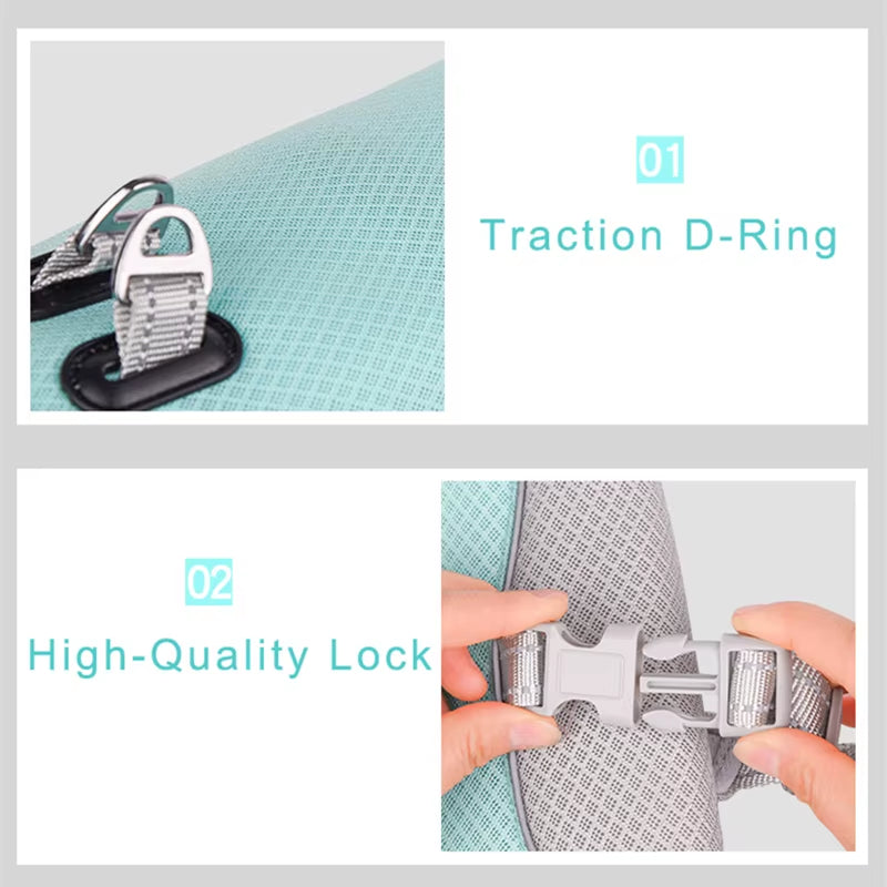 Summer Dog Cooling Vest Harness Reflective Quick Release Hot Pet Clothes Cool Jacket for Small Medium Largr Dog Accessories