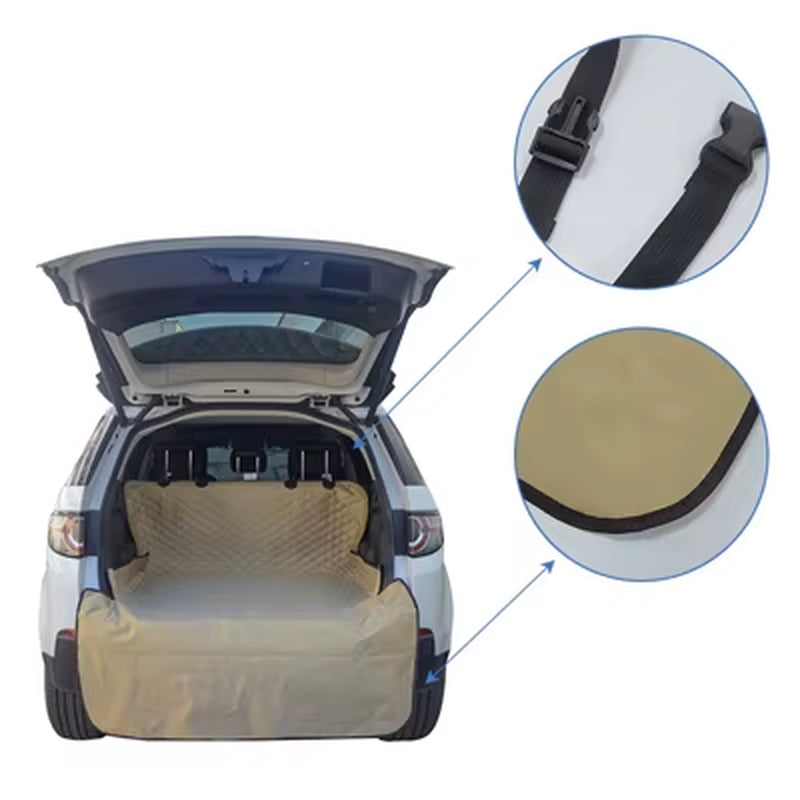 204Cm Pet Car Seat Cover Waterproof Travel Trunk Protector Mattress Hammock Dog Carrier Auto Back Rear Pad Protection Blanket